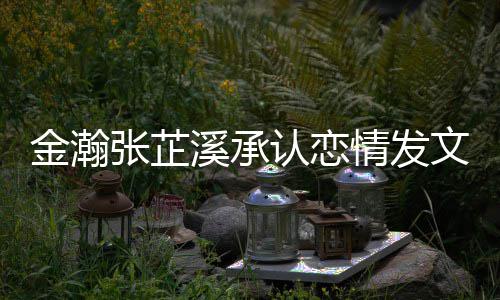 么时文示一起张芷张芷顾溪承溪什金瀚金瀚候在认恋情发 情爱 史回